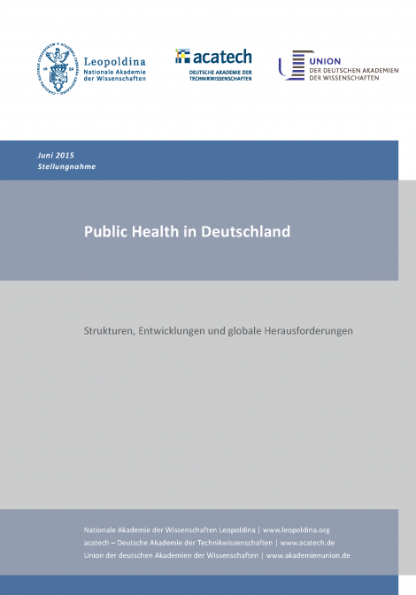 Cover of the publication Public Health in Germany