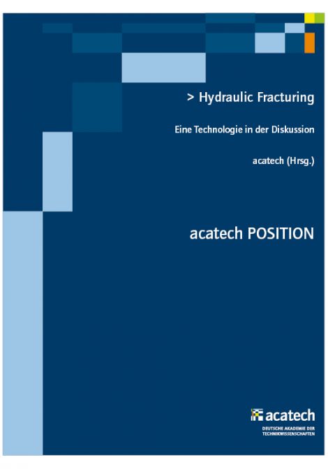 Cover of the publication Hydraulic Fracturing – A technology under debate