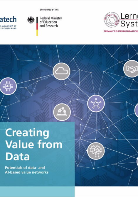 Cover of the publication "Creating Value from Data"