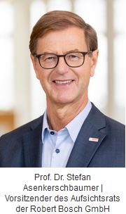 Prof. Dr Stefan Asenkerschbaumer | Chairman of the Supervisory Board of Robert Bosch GmbH