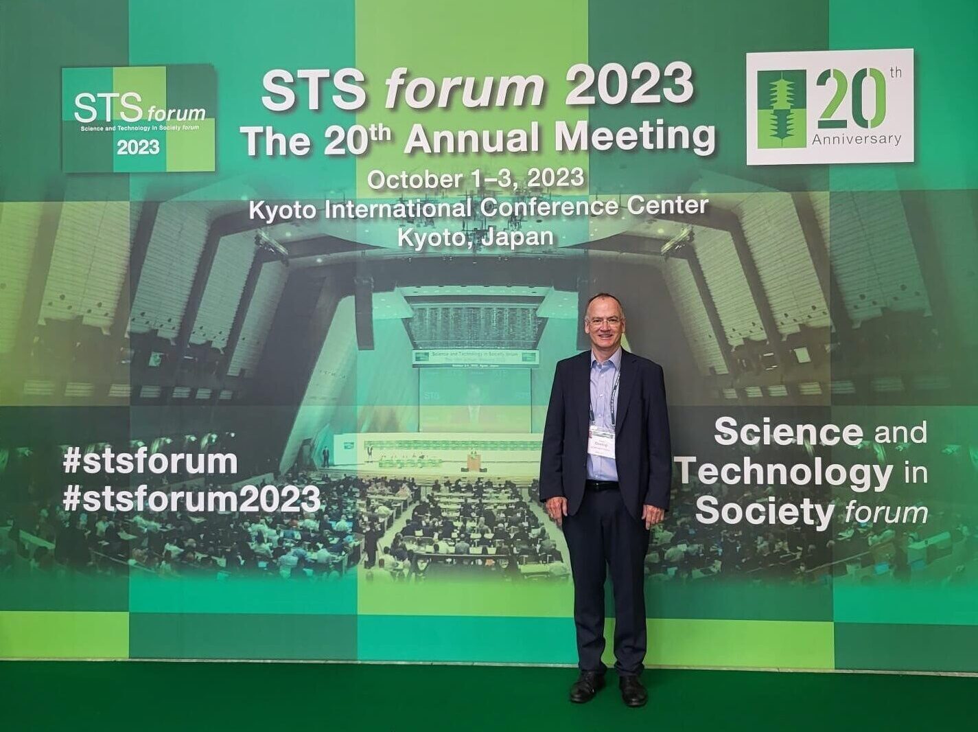 Michael Dowling at the STS forum 2023.