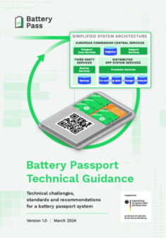 Cover Battery Passport Technical Guidance